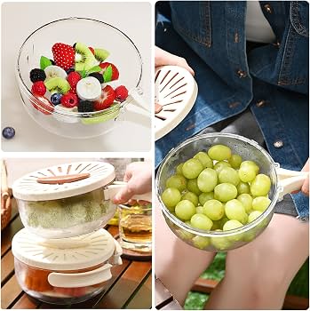 Fruit & Vegetable Storage and Drainage  Bowl
